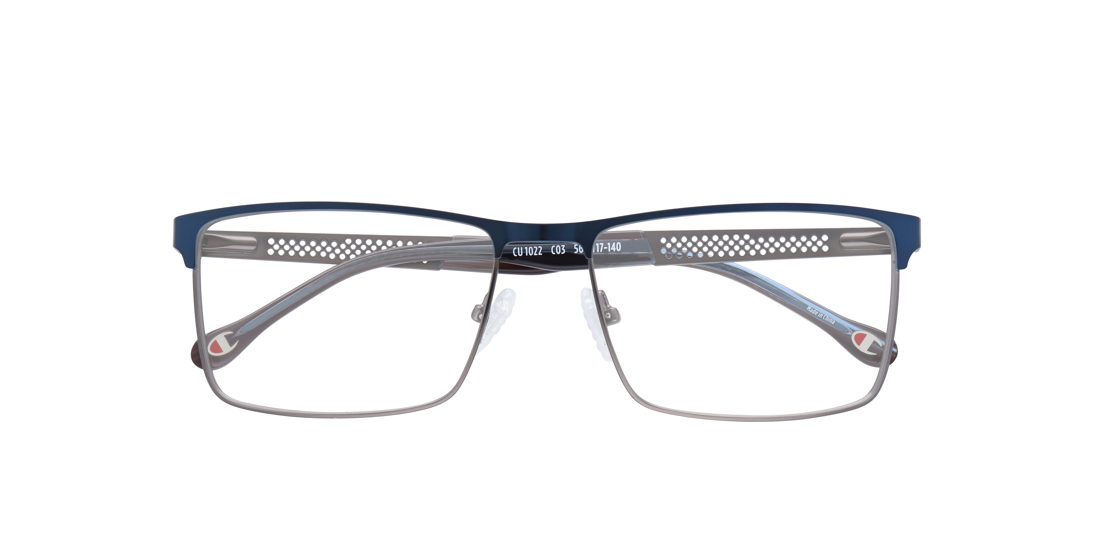 CU1022 Blue AcetateSunglass Frames for Glasses Direct, Closed View