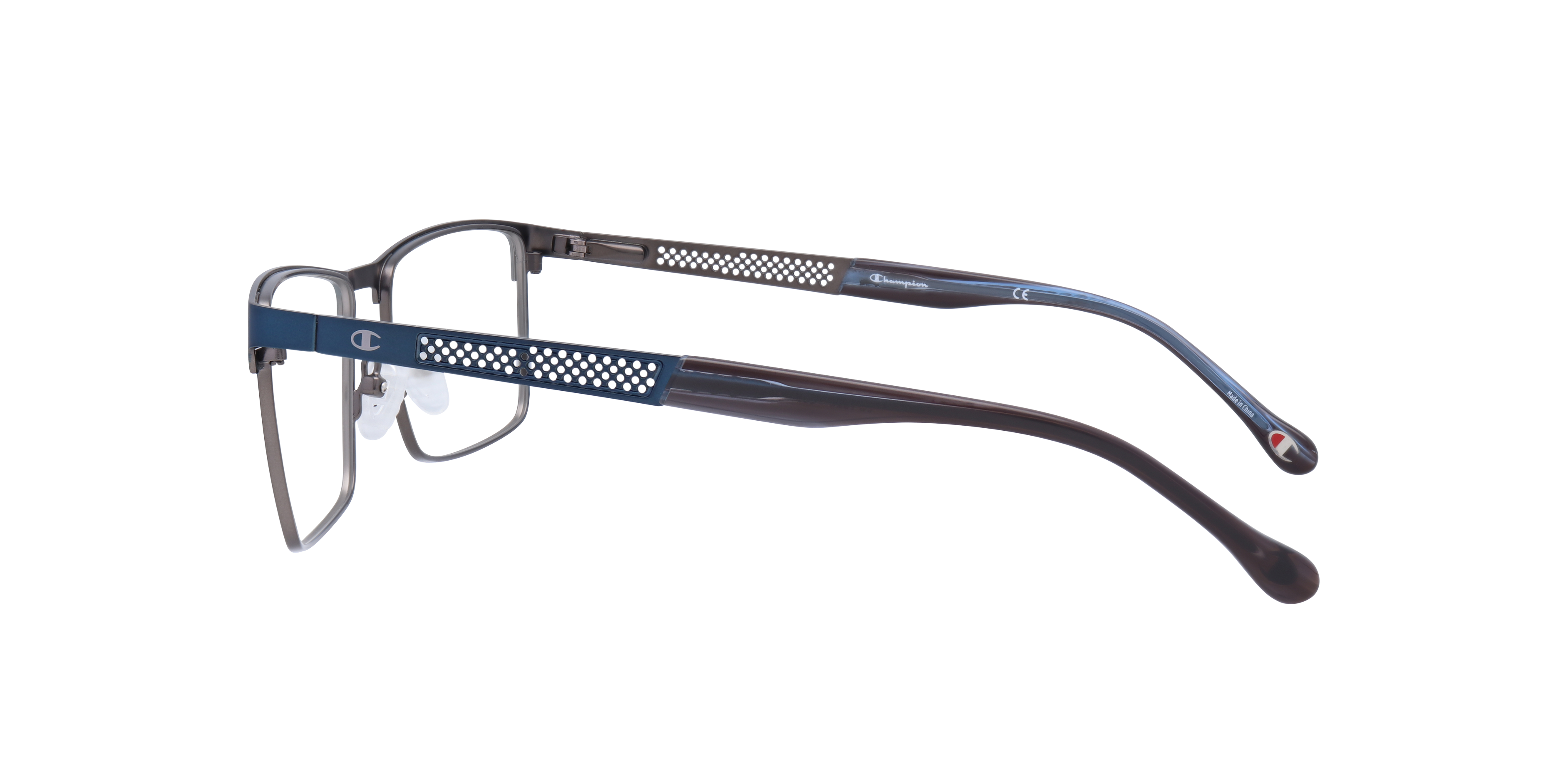 CU1022 Blue AcetateSunglass Frames for Glasses Direct, Side View