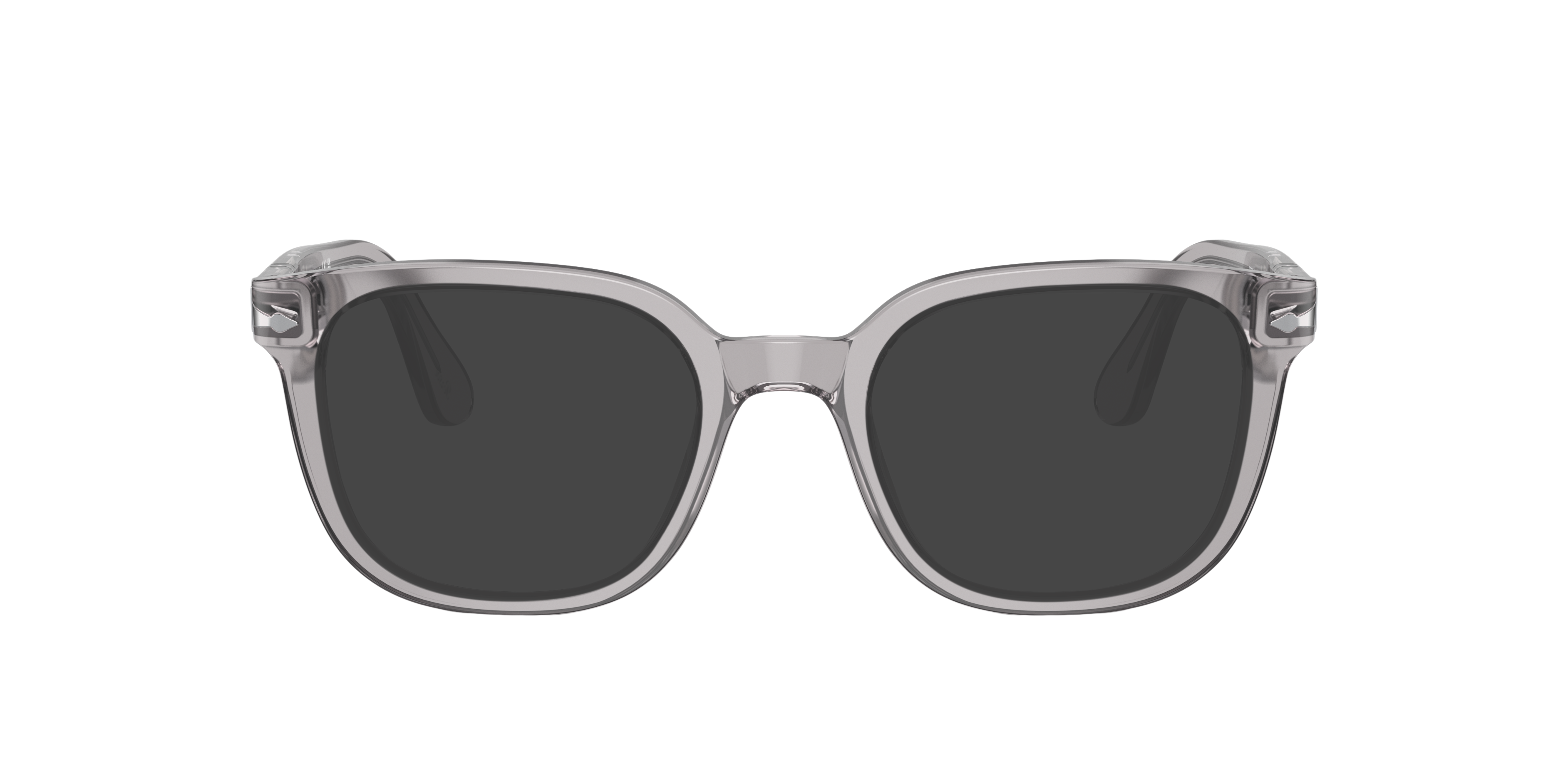 PO3263V Transparent Grey AcetateEyeglass Frames for Glasses Direct, with Tinted Lenses