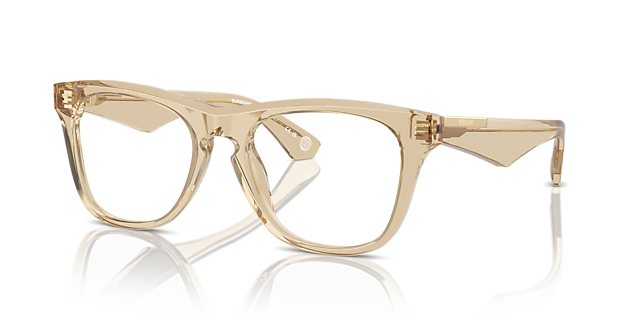BE2409 Beige AcetateEyeglass Frames for Glasses Direct, Angle View
