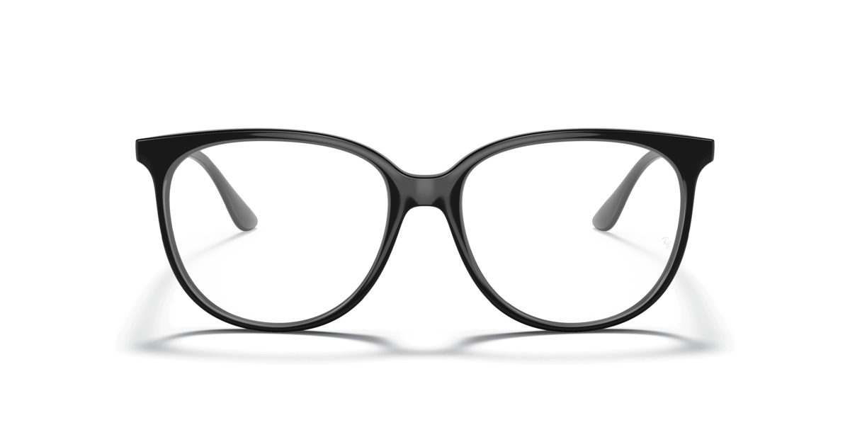 Ray-Ban Women's Black Square Plastic Eyeglasses Online - Full Rim - Rb4378v