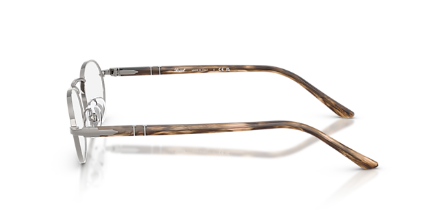 PO1023V Gunmetal MetalEyeglass Frames for Glasses Direct, Side View