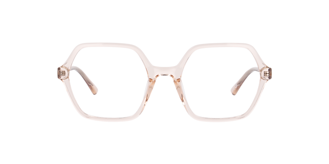 Molly Crystal Nude PlasticEyeglass Frames for Glasses Direct, Front View
