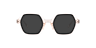 Molly Crystal Nude PlasticEyeglass Frames for Glasses Direct, with Tinted Lenses