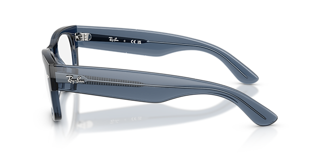 RB0832V Dark Blue PlasticEyeglass Frames for Glasses Direct, Side View