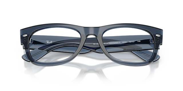 RB0832V Dark Blue PlasticEyeglass Frames for Glasses Direct, Closed View