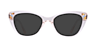 Gigi Crystal Nude AcetateEyeglass Frames for Glasses Direct, with Tinted Lenses
