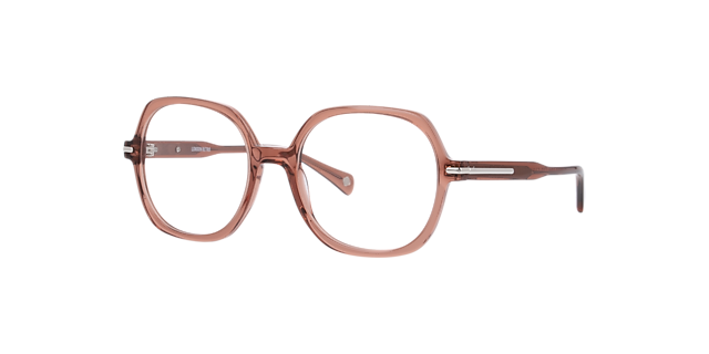 Marble Arch Crystal Nude AcetateEyeglass Frames for Glasses Direct, Angle View