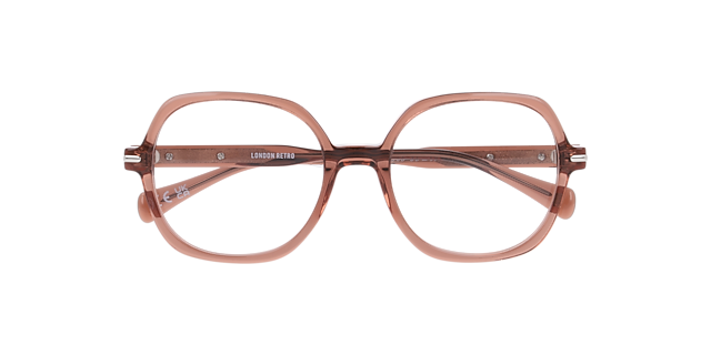 Marble Arch Crystal Nude AcetateEyeglass Frames for Glasses Direct, Closed View