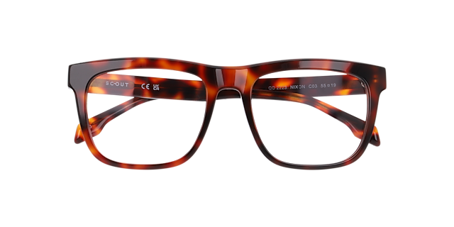 Nixon Havana AcetateEyeglass Frames for Glasses Direct, Closed View