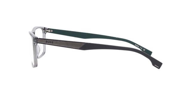 Boss 1768/G Grey AcetateEyeglass Frames for Glasses Direct, Side View