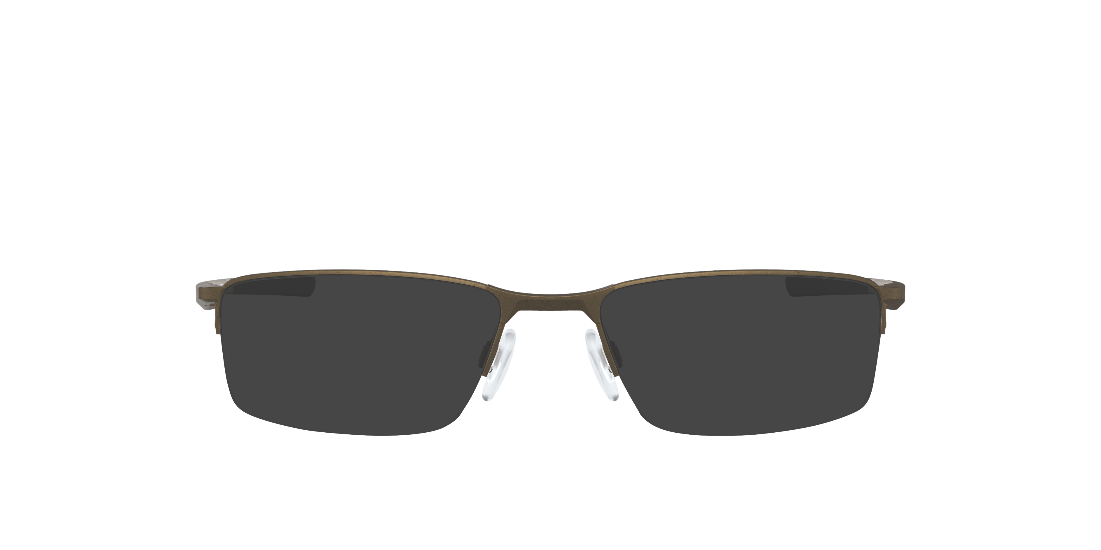 Socket 5.5 Satin Lead MetalEyeglass Frames for Glasses Direct, with Tinted Lenses