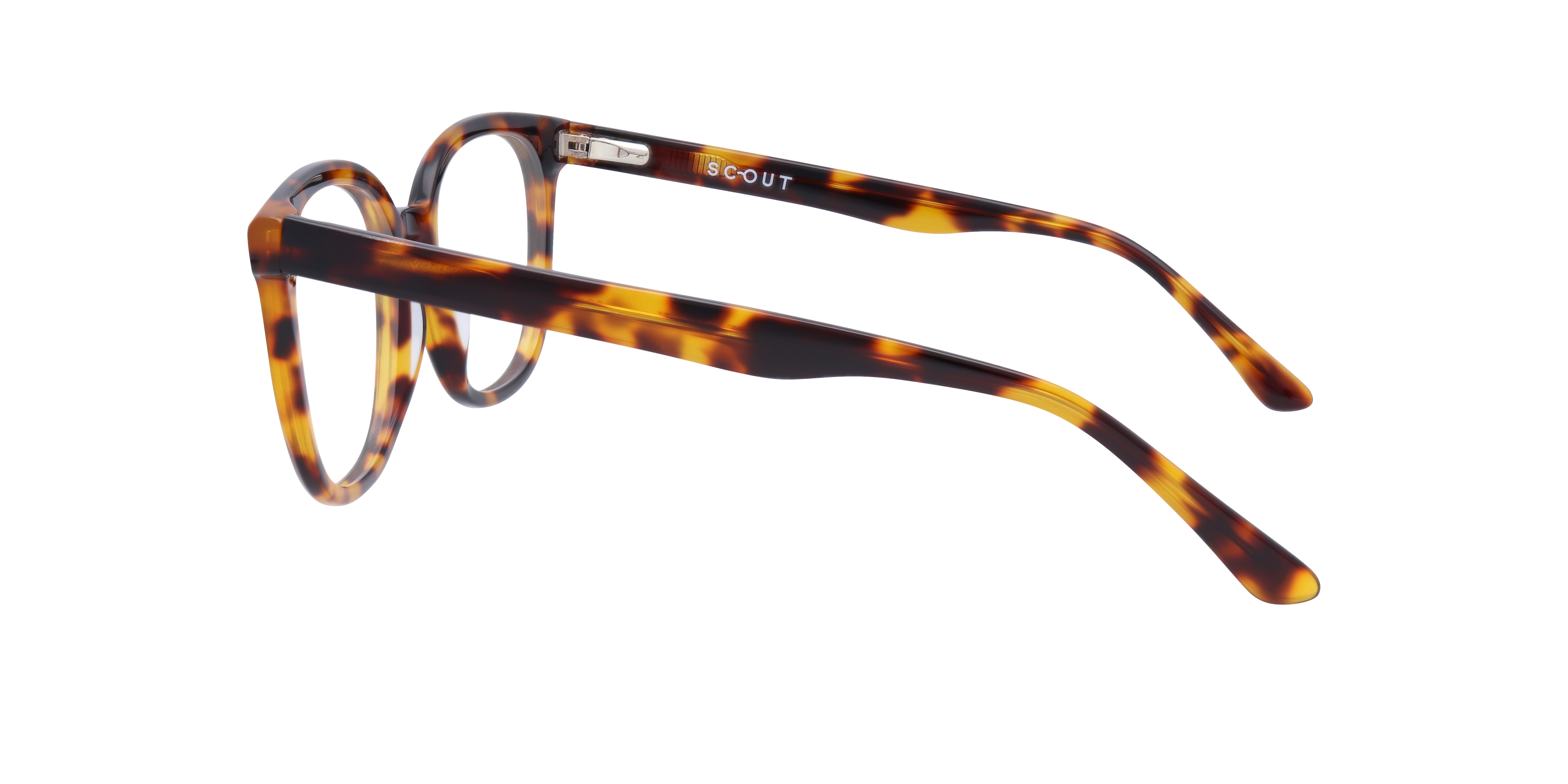 Freddie Havana AcetateEyeglass Frames for Glasses Direct, Side View