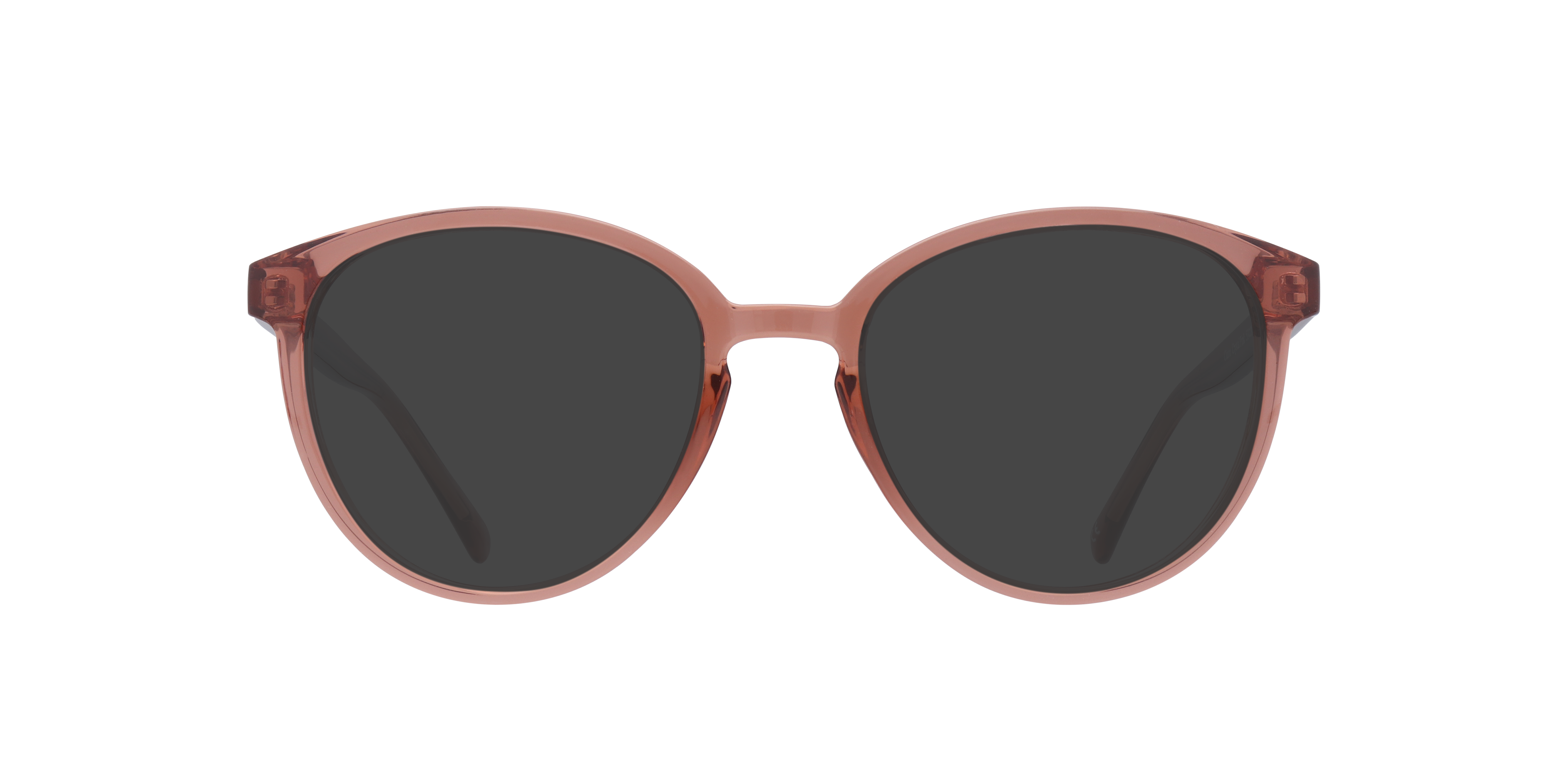 Claire Crystal Pink PlasticEyeglass Frames for Glasses Direct, with Tinted Lenses