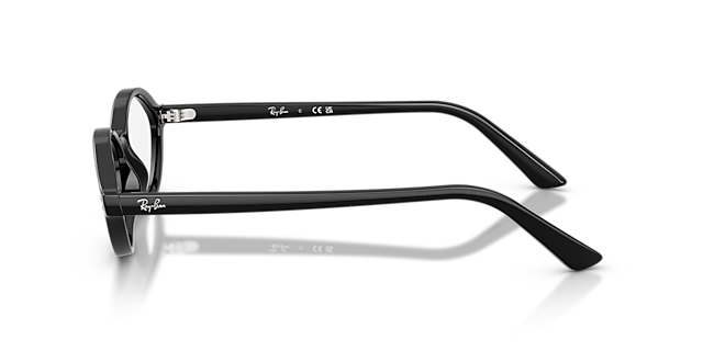 RB7265 Black PlasticEyeglass Frames for Glasses Direct, Side View