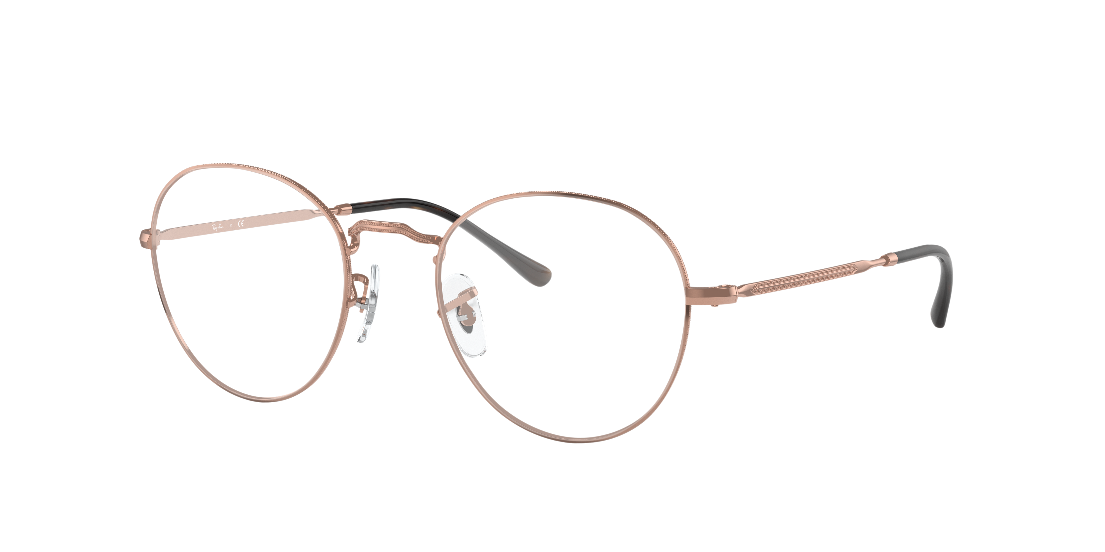 RB3582V Copper MetalEyeglass Frames for Glasses Direct, Angle View