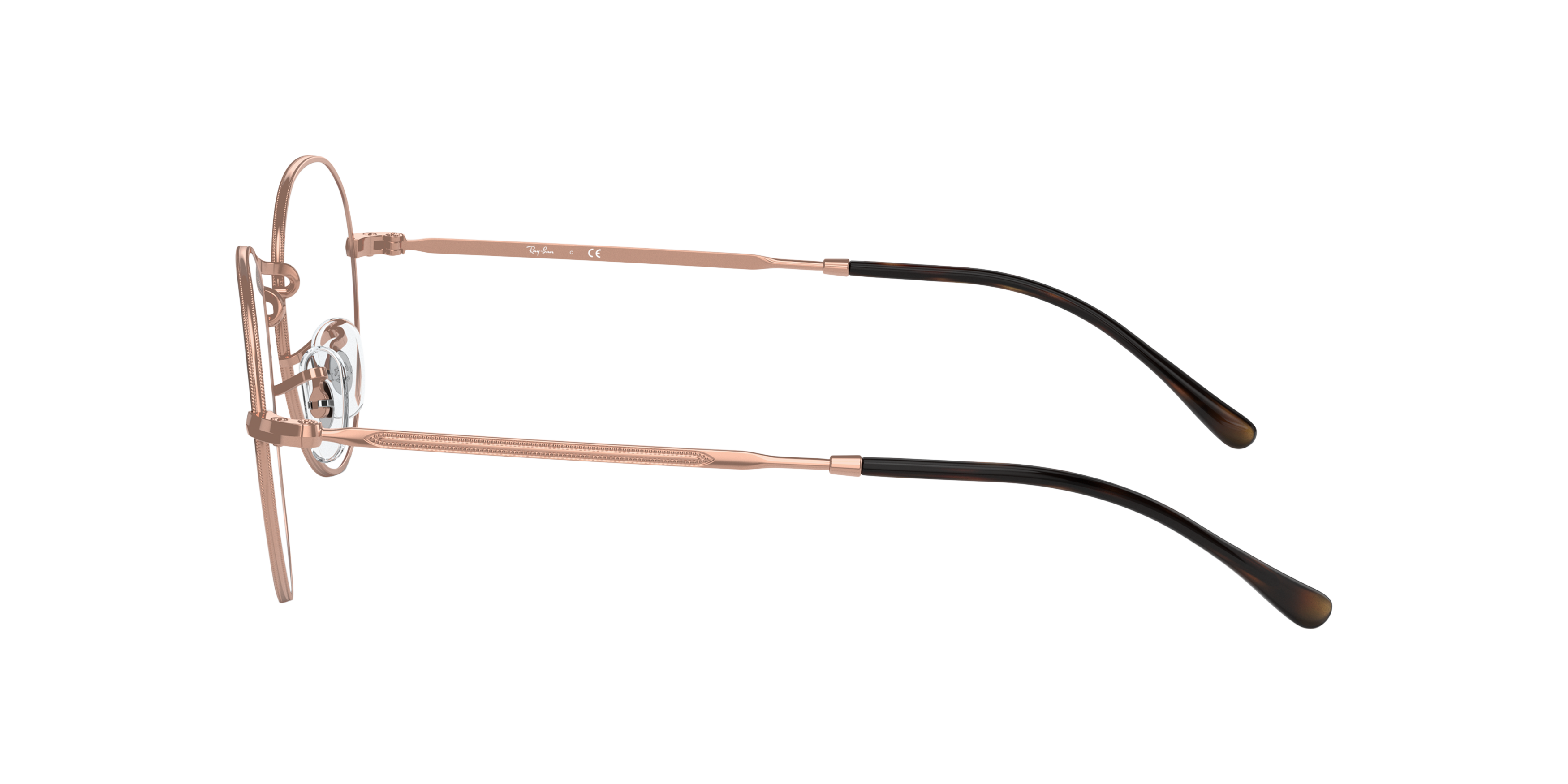 RB3582V Copper MetalEyeglass Frames for Glasses Direct, Side View