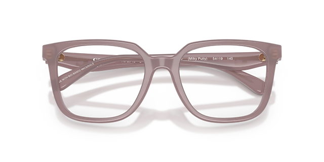 HC6271U Milky Putty AcetateEyeglass Frames for Glasses Direct, Closed View