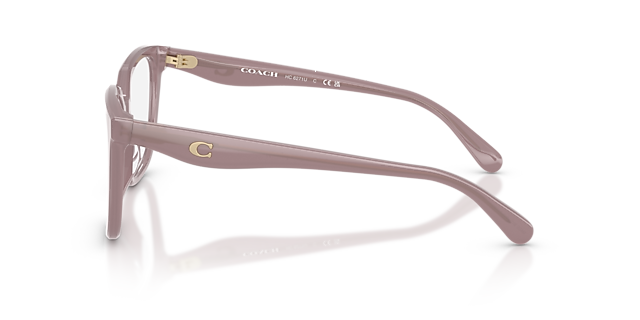 HC6271U Milky Putty AcetateEyeglass Frames for Glasses Direct, Side View