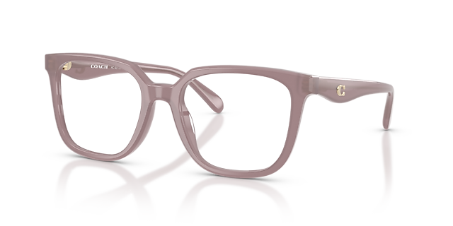 HC6271U Milky Putty AcetateEyeglass Frames for Glasses Direct, Angle View