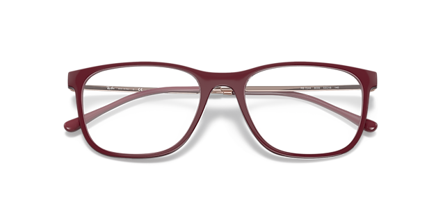 RB7244 Red Cherry PlasticEyeglass Frames for Glasses Direct, Closed View