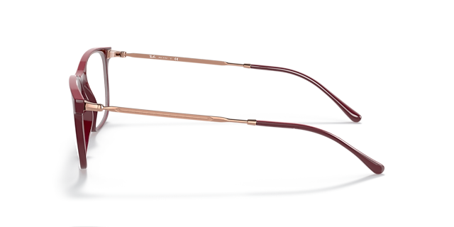 RB7244 Red Cherry PlasticEyeglass Frames for Glasses Direct, Side View