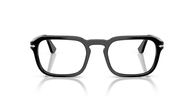 PO3390V Black AcetateEyeglass Frames for Glasses Direct, Front View