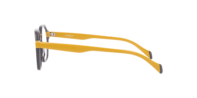 Mateo Grey AcetateEyeglass Frames for Glasses Direct, Side View