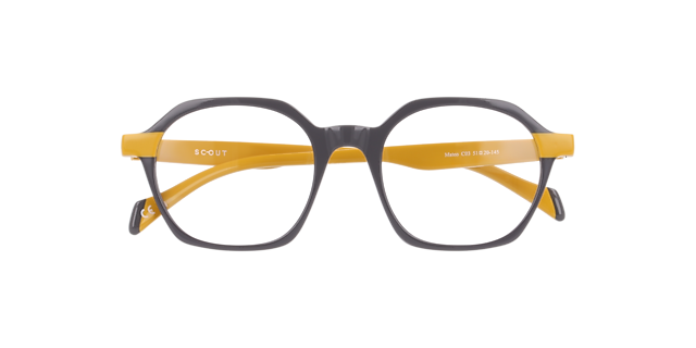 Mateo Grey AcetateEyeglass Frames for Glasses Direct, Closed View