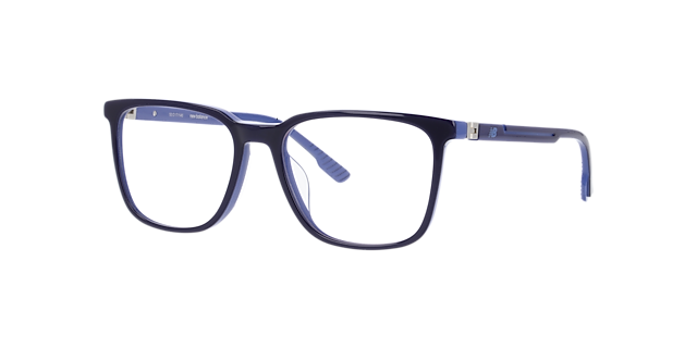 Nb4195 Blue AcetateEyeglass Frames for Glasses Direct, Angle View