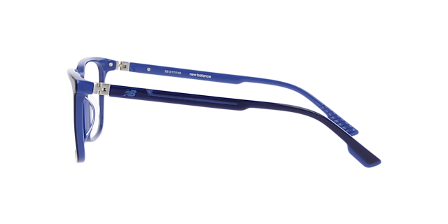 Nb4195 Blue AcetateEyeglass Frames for Glasses Direct, Side View