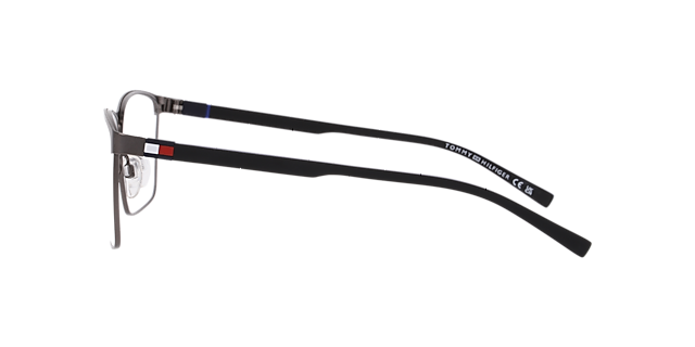 TH 2278 Silver Black MetalEyeglass Frames for Glasses Direct, Side View