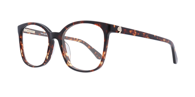 Maci Tortoise PlasticEyeglass Frames for Glasses Direct, Angle View