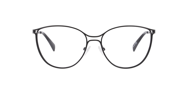 Marine Black MetalEyeglass Frames for Glasses Direct, Front View