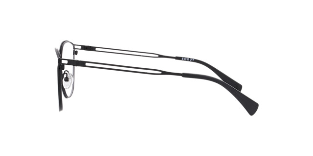 Marine Black MetalEyeglass Frames for Glasses Direct, Side View