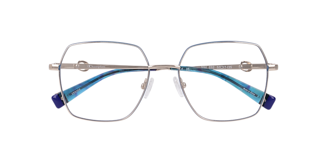 Cumai Gold MetalEyeglass Frames for Glasses Direct, Closed View