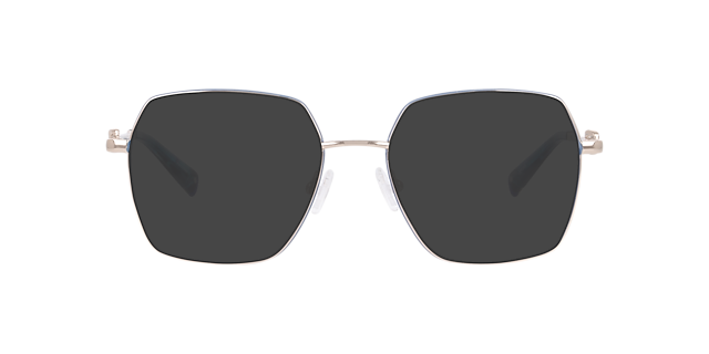 Cumai Gold MetalEyeglass Frames for Glasses Direct, with Tinted Lenses