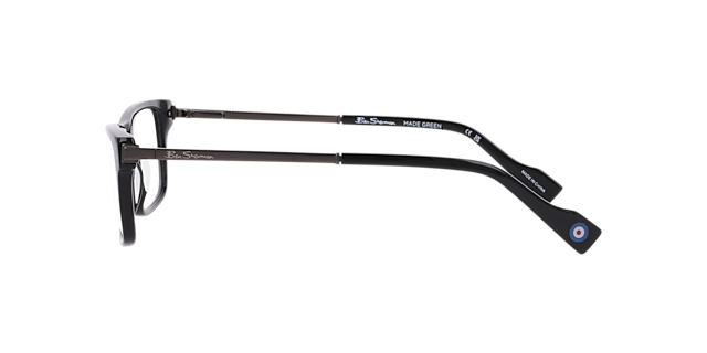 Bsbroadway Black AcetateEyeglass Frames for Glasses Direct, Side View