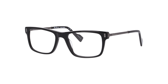 Bsbroadway Black AcetateEyeglass Frames for Glasses Direct, Angle View