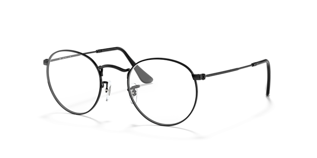 RB3447V Black MetalEyeglass Frames for Glasses Direct, Angle View