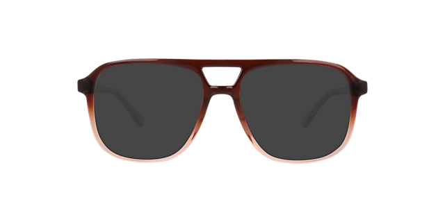 Max Gradient Brown PlasticEyeglass Frames for Glasses Direct, with Tinted Lenses