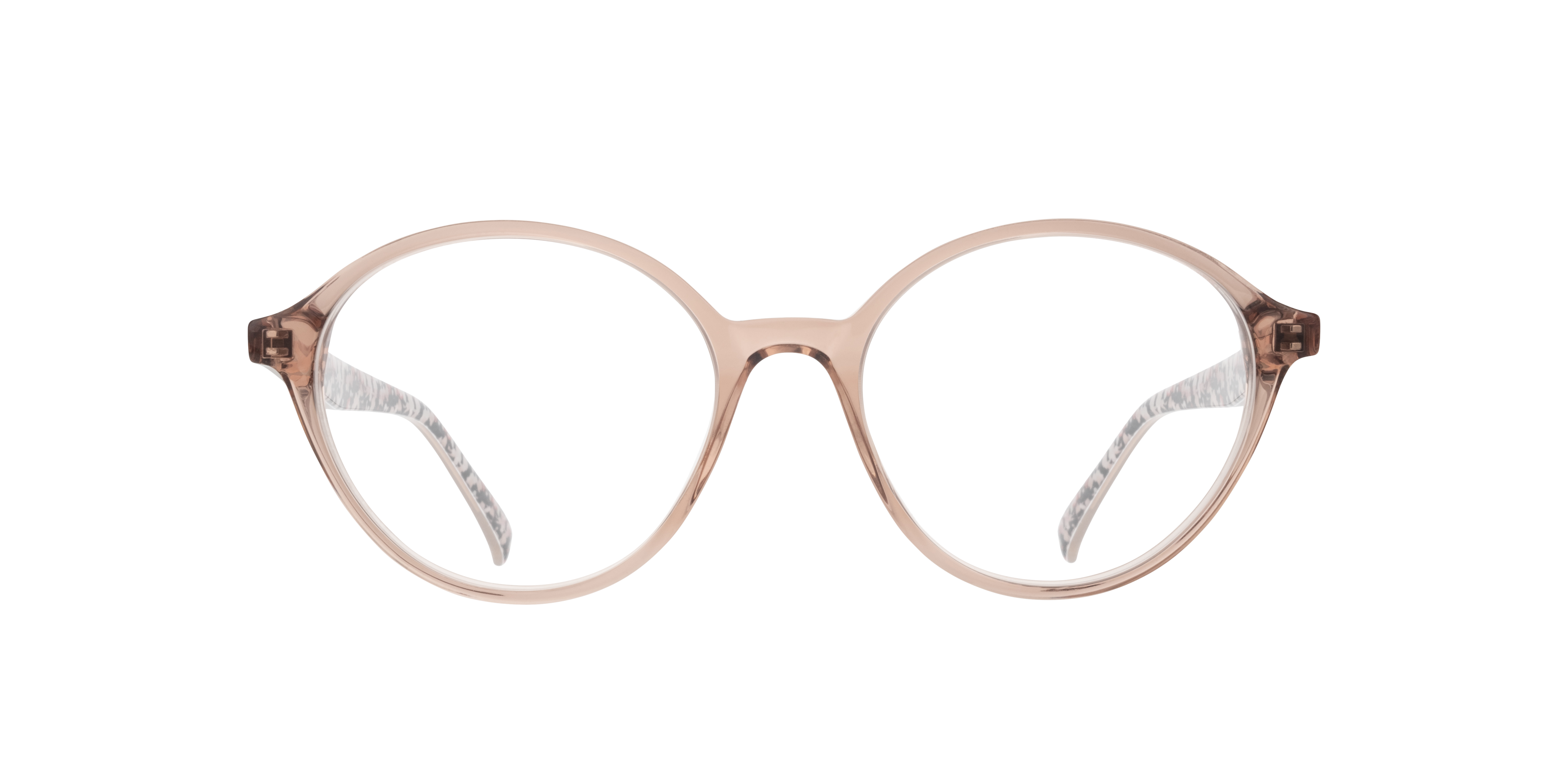 TB9227 Brown Shiny AcetateEyeglass Frames for Glasses Direct, Front View
