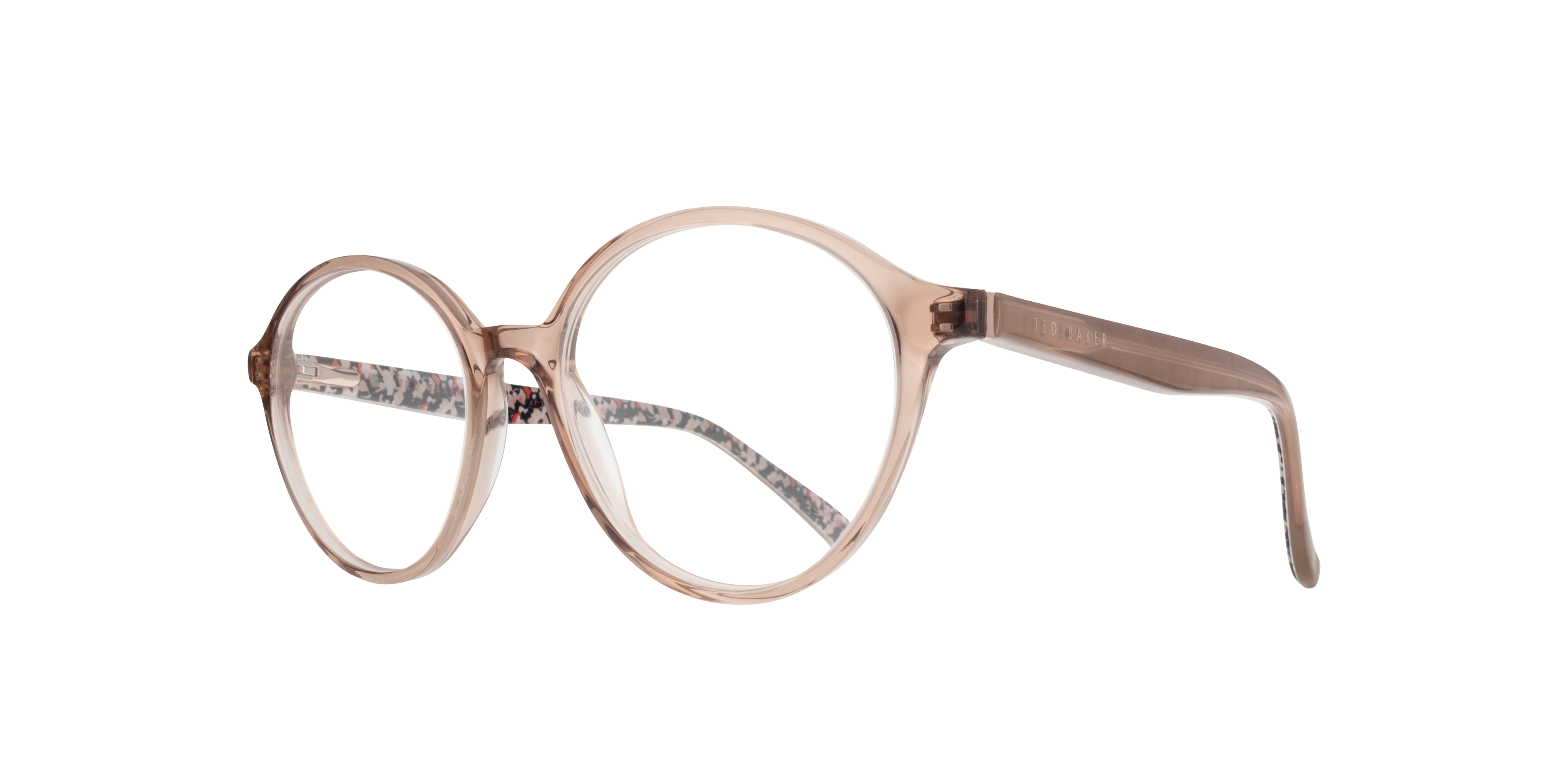 TB9227 Brown Shiny AcetateEyeglass Frames for Glasses Direct, Angle View