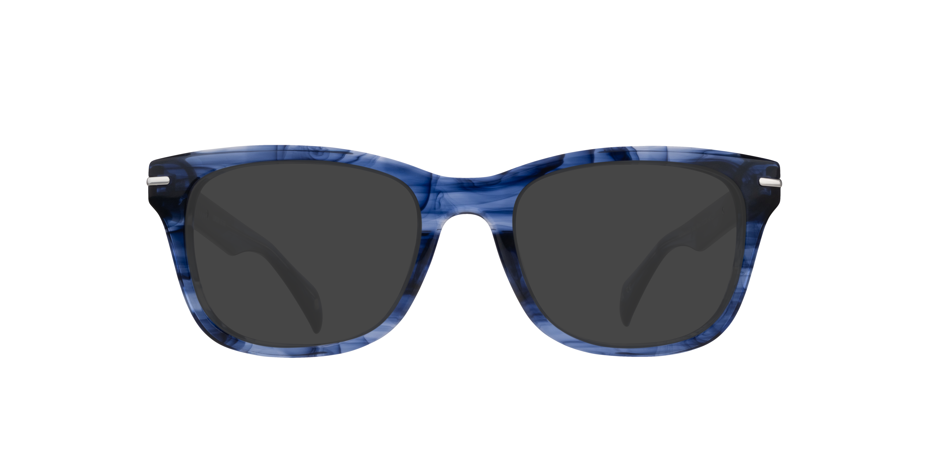 Hammersmith Blue Horn AcetateEyeglass Frames for Glasses Direct, with Tinted Lenses