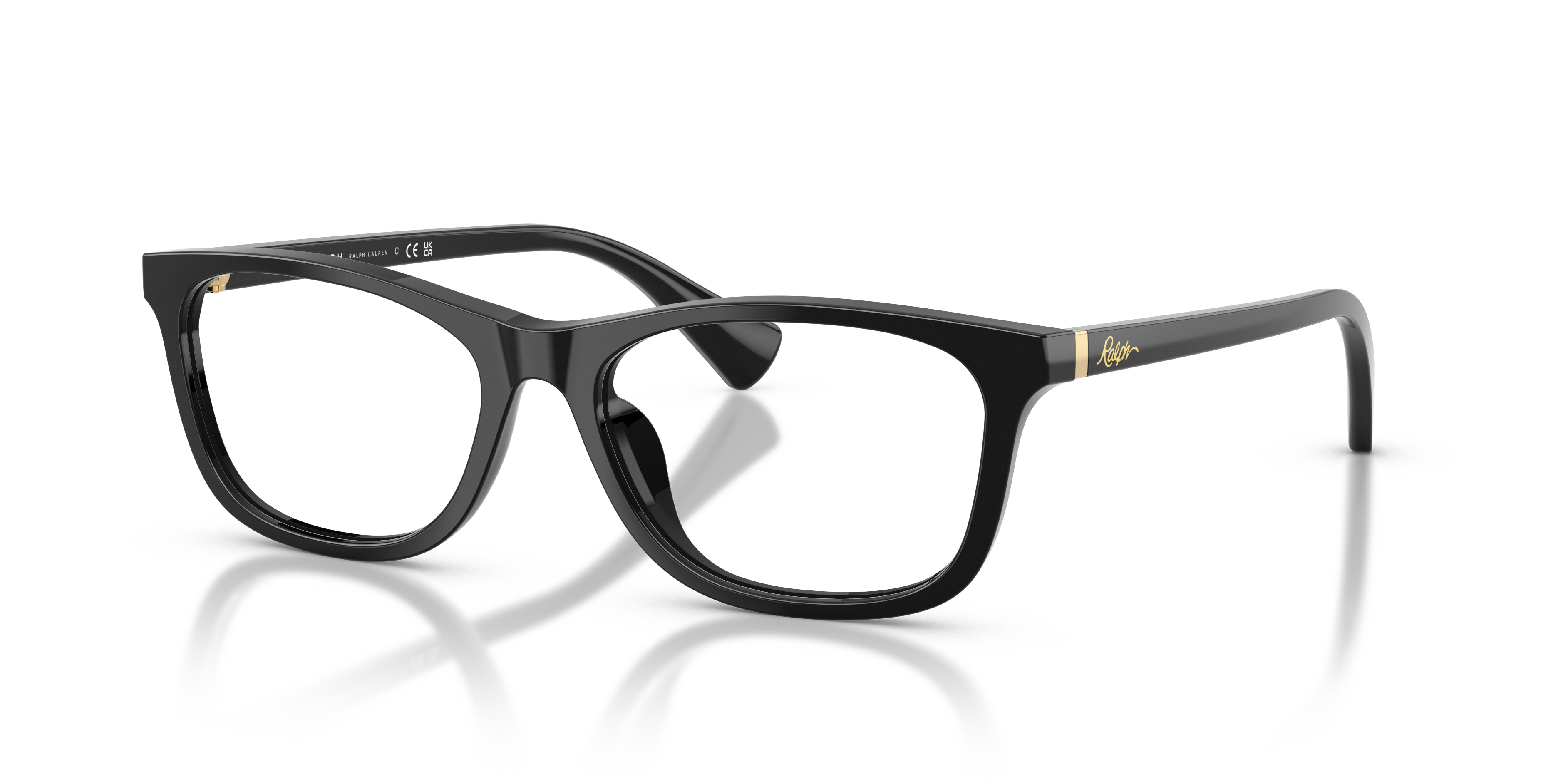 RA7179U Shiny Lack AcetateEyeglass Frames for Glasses Direct, Angle View