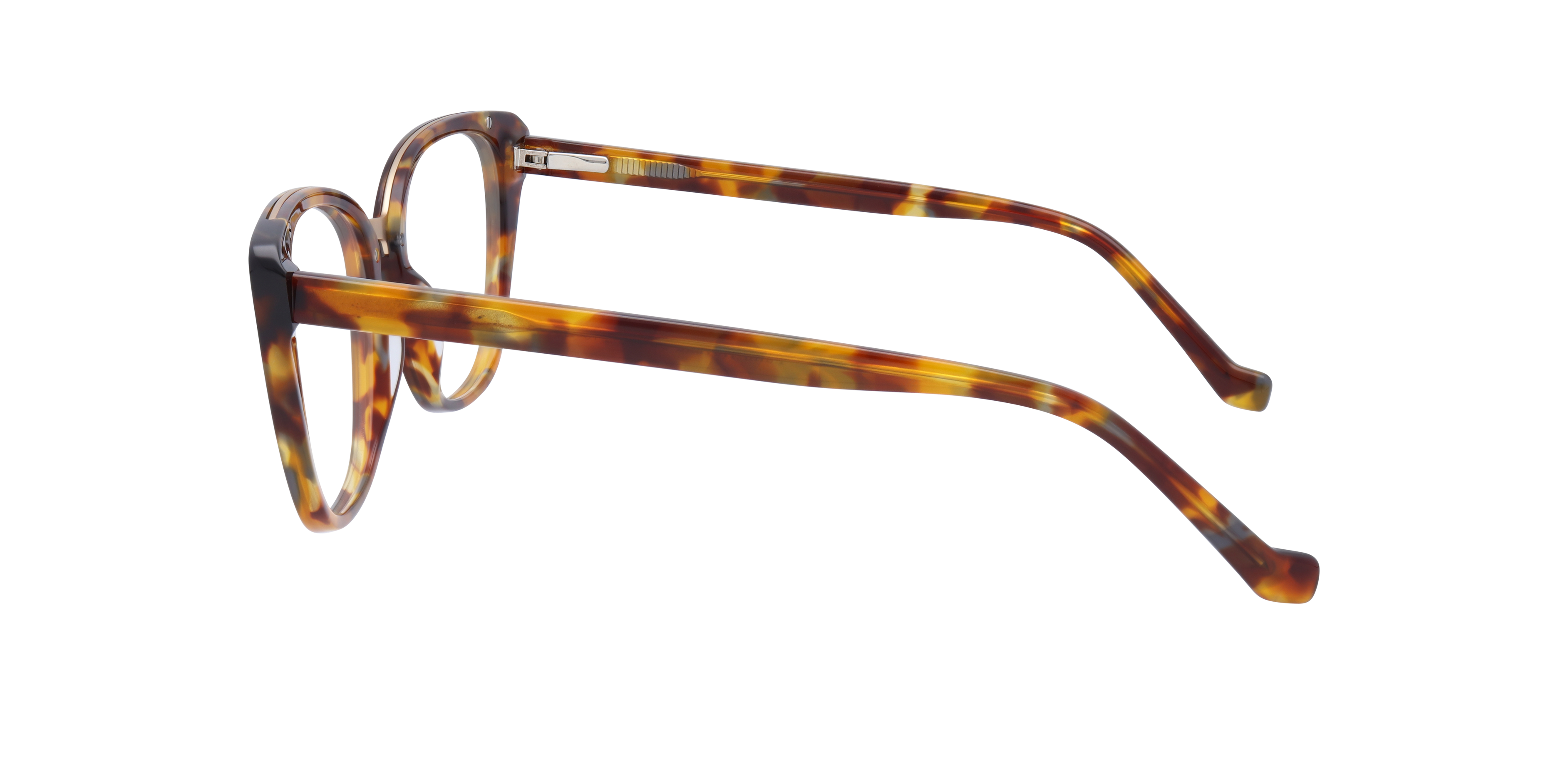 Faith Havana AcetateEyeglass Frames for Glasses Direct, Side View
