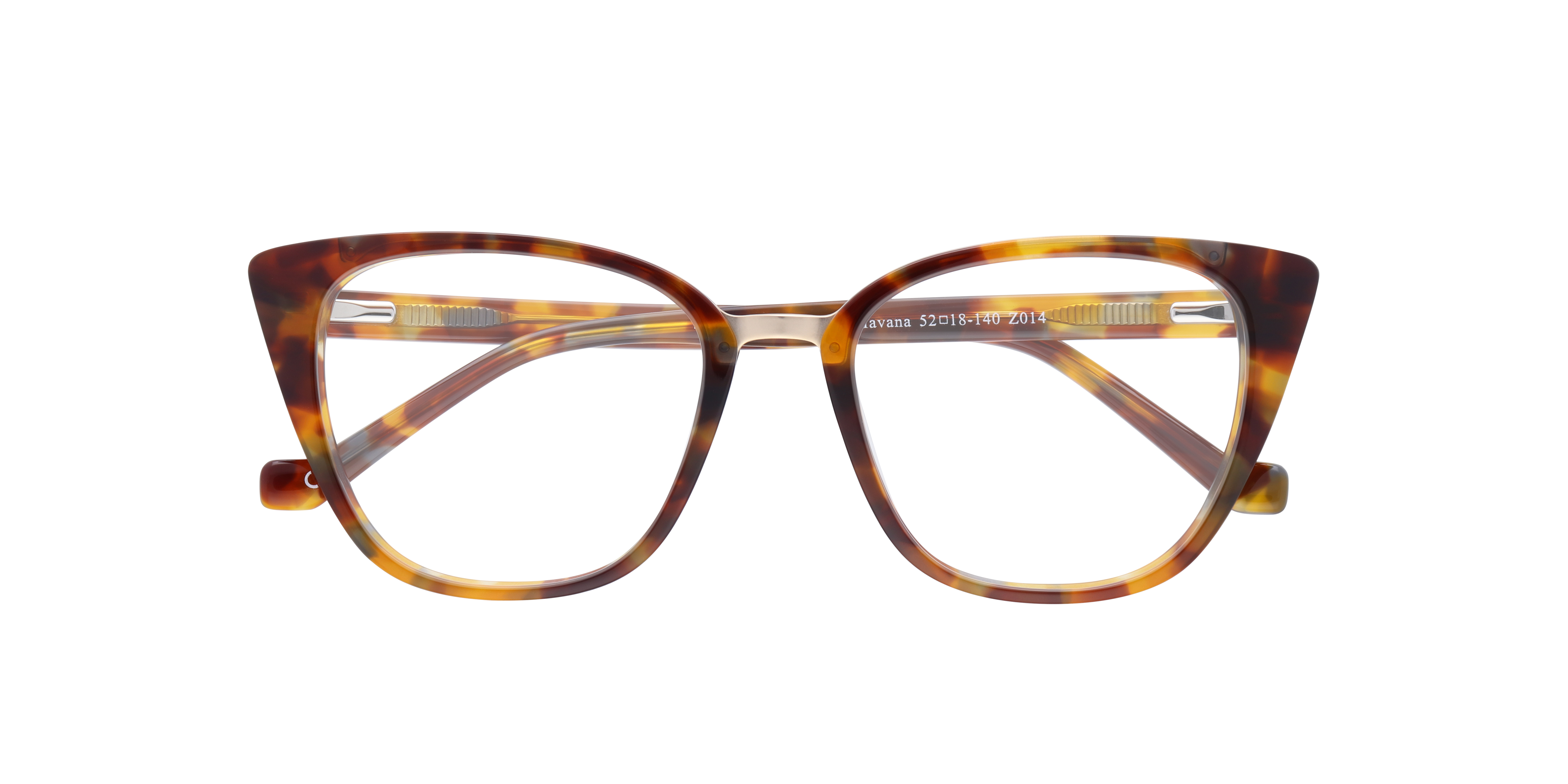 Faith Havana AcetateEyeglass Frames for Glasses Direct, Closed View
