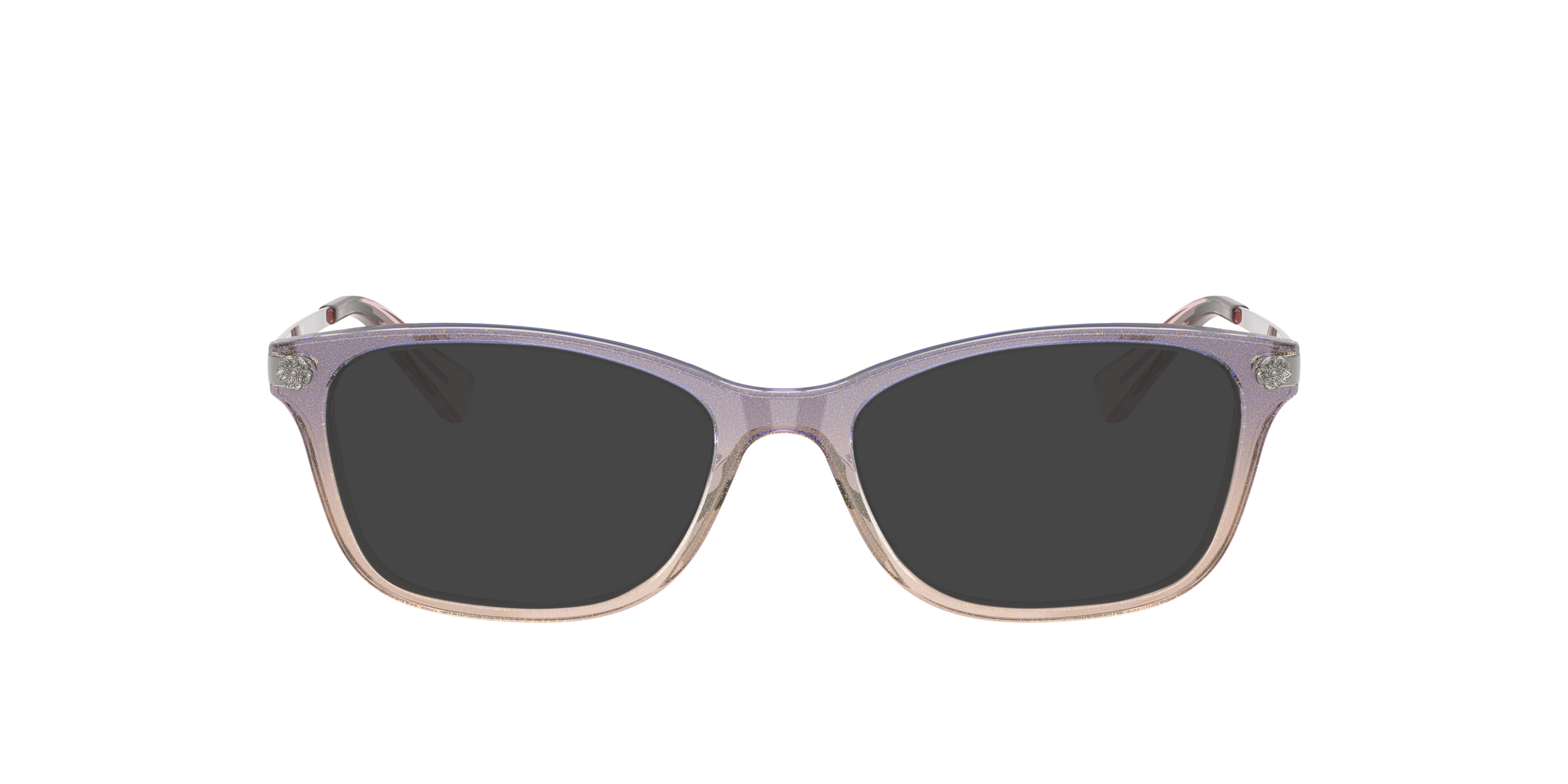 HC6142 Violet Pink Glitter Gradient AcetateEyeglass Frames for Glasses Direct, with Tinted Lenses