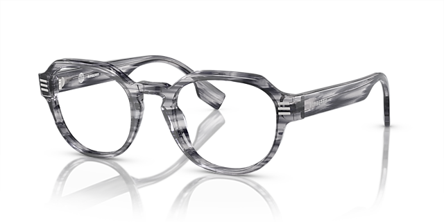 BE2386 Grey AcetateEyeglass Frames for Glasses Direct, Angle View
