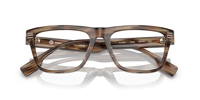 BE2387 Green AcetateEyeglass Frames for Glasses Direct, Closed View